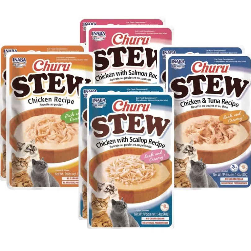 Inaba Ciao Churu Cat Stew Pack Degustacion 8 unidades