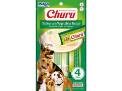 Inaba Ciao Churu Dog Pollo con vegetales (56gr)