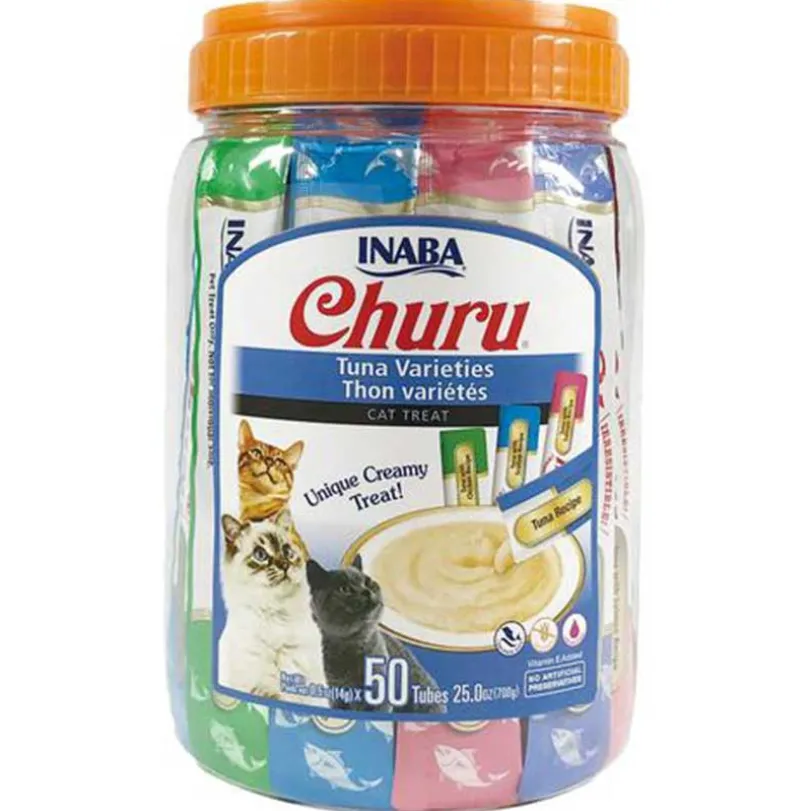 Inaba Ciao Churu frasco Mix Atún 50 tubos 700gr