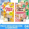 Inaba Ciao Churu Mix Bites y Pops 4 unidades (14 tubitos)
