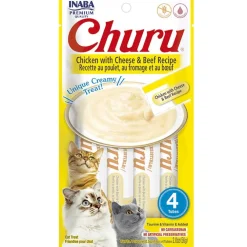 Inaba Ciao Churu Pollo, Carne y Queso 56gr