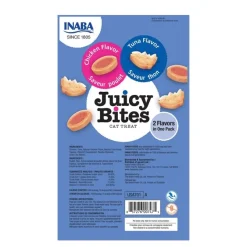 Inaba Juicy Bites Atún y Pollo 33.9gr