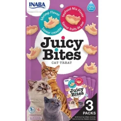 Inaba Juicy Bites Camarón y Mariscos 33.9gr
