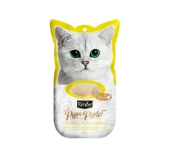 Kit Cat Plus+ Chicken & Fiver Hairball 4 x15gr