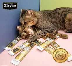 Kit Cat Plus+ Tuna & Cramberry (Urinary Care) 4 x15gr