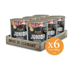 Lata Belcando Junior (Ave y Huevo) 800gr x 6 un
