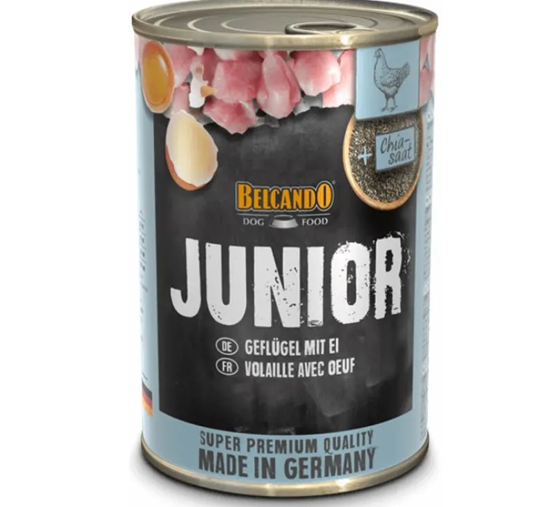 Lata Belcando Junior (Ave y Huevo) 400gr