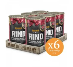 Lata Belcando Rind (Ternera con Patata y Guisantes) 400gr x 6 UN