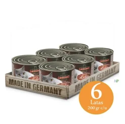 Lata Leonardo Quality Selection Leber (Hígado) 200gr x 6 Unidades