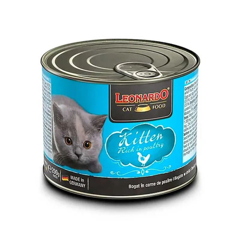 Lata Leonardo Quality Selection Kitten 200gr