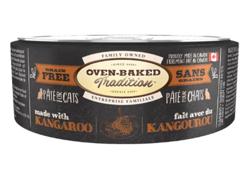 Lata Oven Baked Gato Pate de Canguro (Kangaroo) 156GR