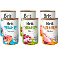 Latas Brit Care Mix Degustación para Perros Adultos 400gr x 6 Unidades