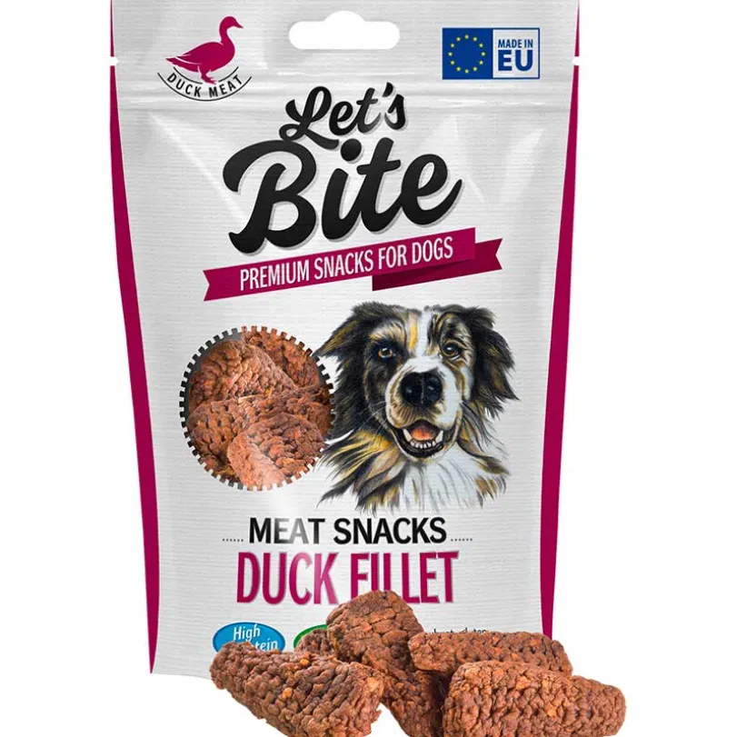 Lets Bite Meat Snacks Duck Fillets 80 gr