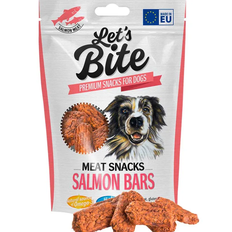 Let’s Bite Meat Snacks Salmon Bar 80gr