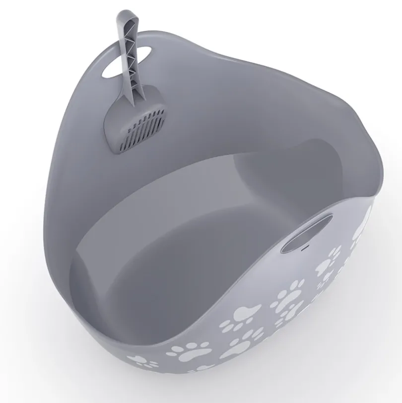 Litter Box Bandeja Sanitaria con pala para Gatos