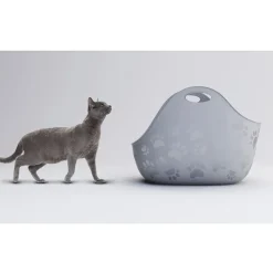 Litter Box Bandeja Sanitaria con pala para Gatos