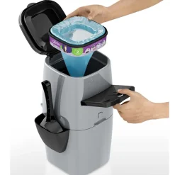 Litter Genie Pail Design Plus Basurero para arena sanitaria
