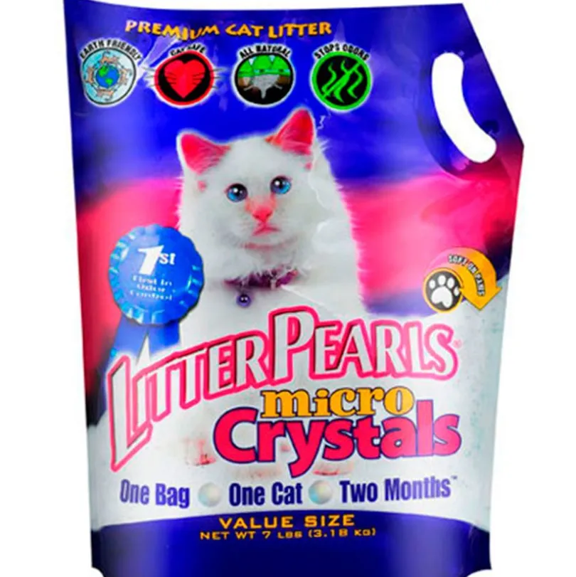 Litters Pearls Micro Crystals - Arena Sanitaria Cristal - Pack 6,36kg