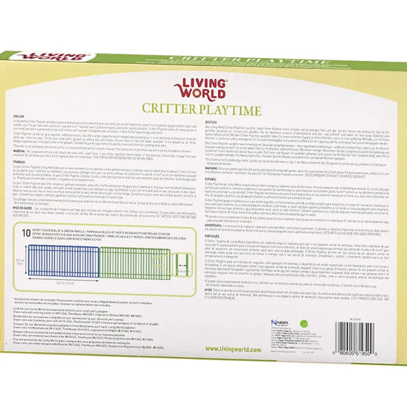 Living World Critter Playtime Cerco para pequeños animales
