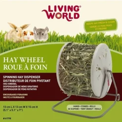 Living World Dispensador Heno Giratorio Conejo Cuy
