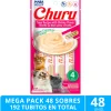 Mega Pack 48 Sobres Inaba Ciao Churu Atún Con Camarones (192 Tubitos)