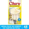 Mega Pack 48 Sobres Inaba Ciao Churu Pollo, Carne y Queso (192 Tubitos)