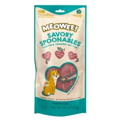 MEOWEE SPOON SALMON TUNA AND SHRIMP 56GR