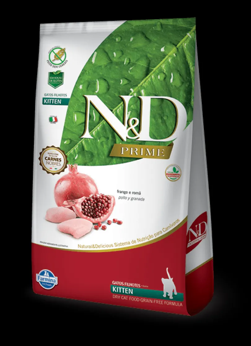 Natural and Delicious Grain Free Feline Kitten Pollo y Granada 1.5kg