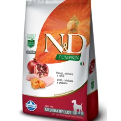 Natural and Delicious Pumpkin Pollo, Calabaza y Granada Adult Medium 10kg