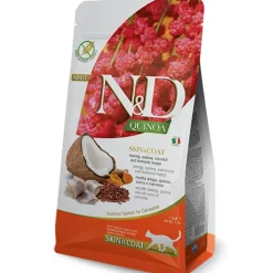 Natural and Delicious Quinoa Feline Skin Coat Arenque 7.5kg