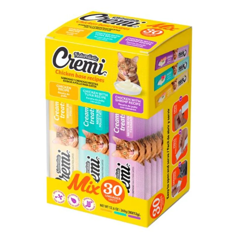 NATURALISTIC CREMI MIX30 BOX CHICKEN