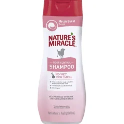 Natures Miracle Shampoo Melón Control de Olor 473ml