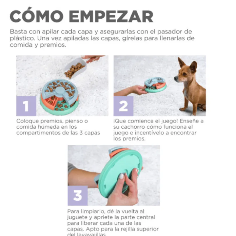 Nina Ottosson Comedero Puppy Lickin Layer