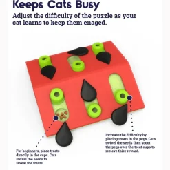Nina Ottosson Puzzle Melon Madness Nivel 2 Juguete para Gatos