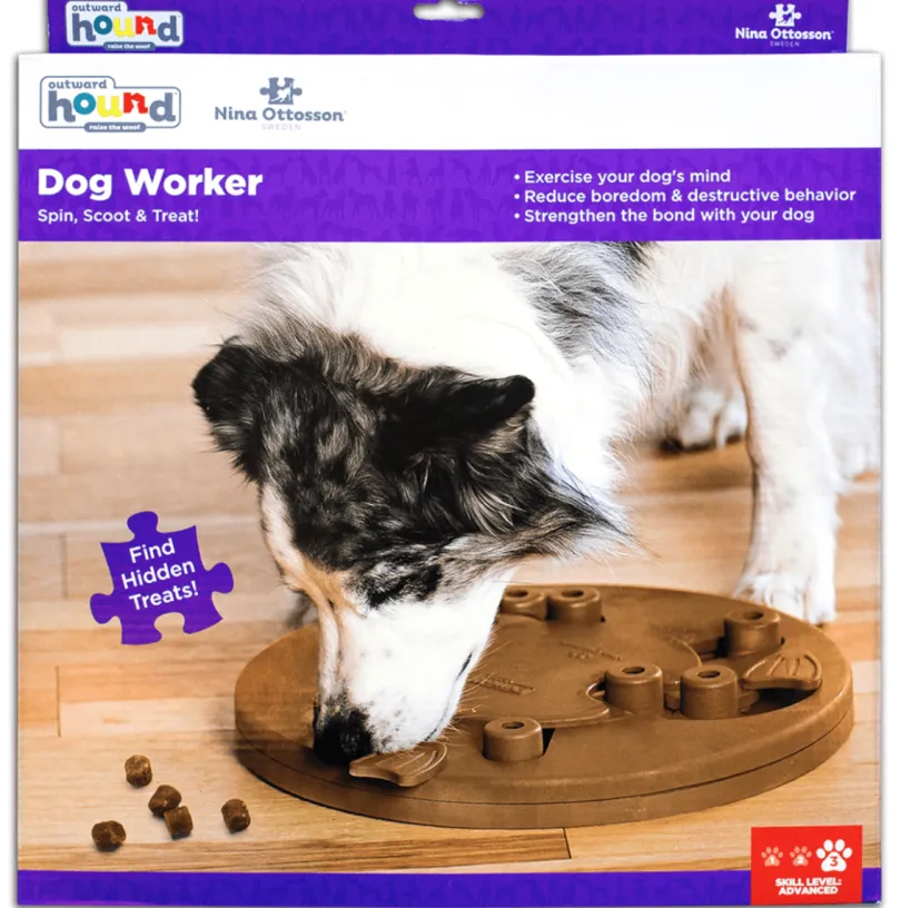 Nina Ottosson Puzzle Worker Composite Nivel 3 para Perros