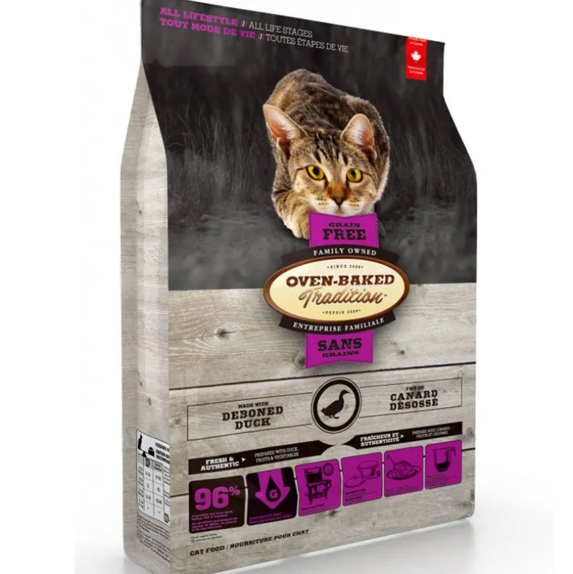 Oven Baked Cat Grain Free Duck 2.27kg
