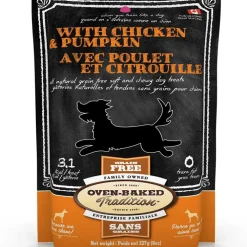 Oven Baked Dog Grain Free Chicken Pumpkin Treats 227gr