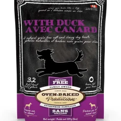 Oven Baked Dog Grain Free Duck Treats 227gr