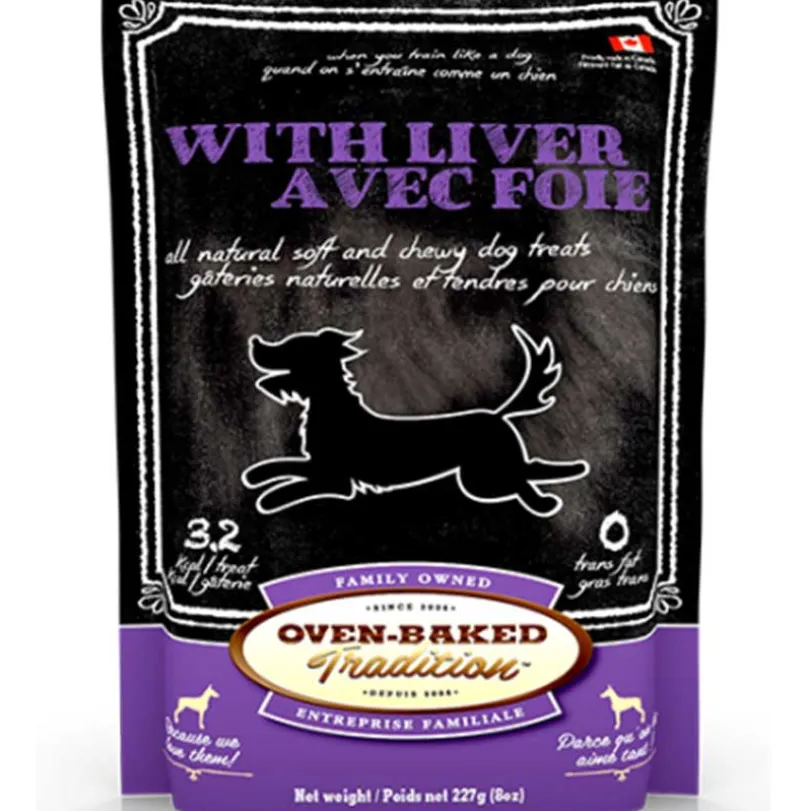 Oven Baked Dog Liver Treats 227gr