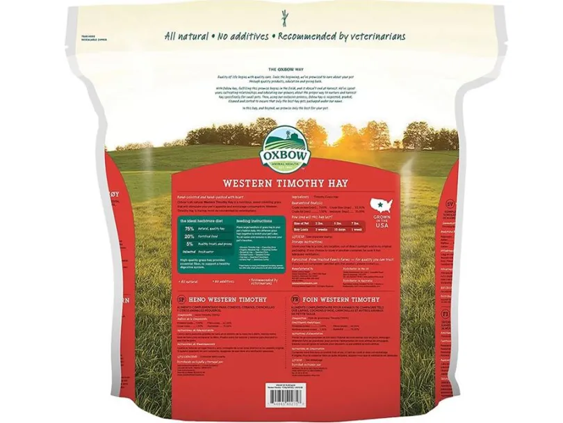 OXBOW WESTERN TIMOTHY GRASS 1.13Kg