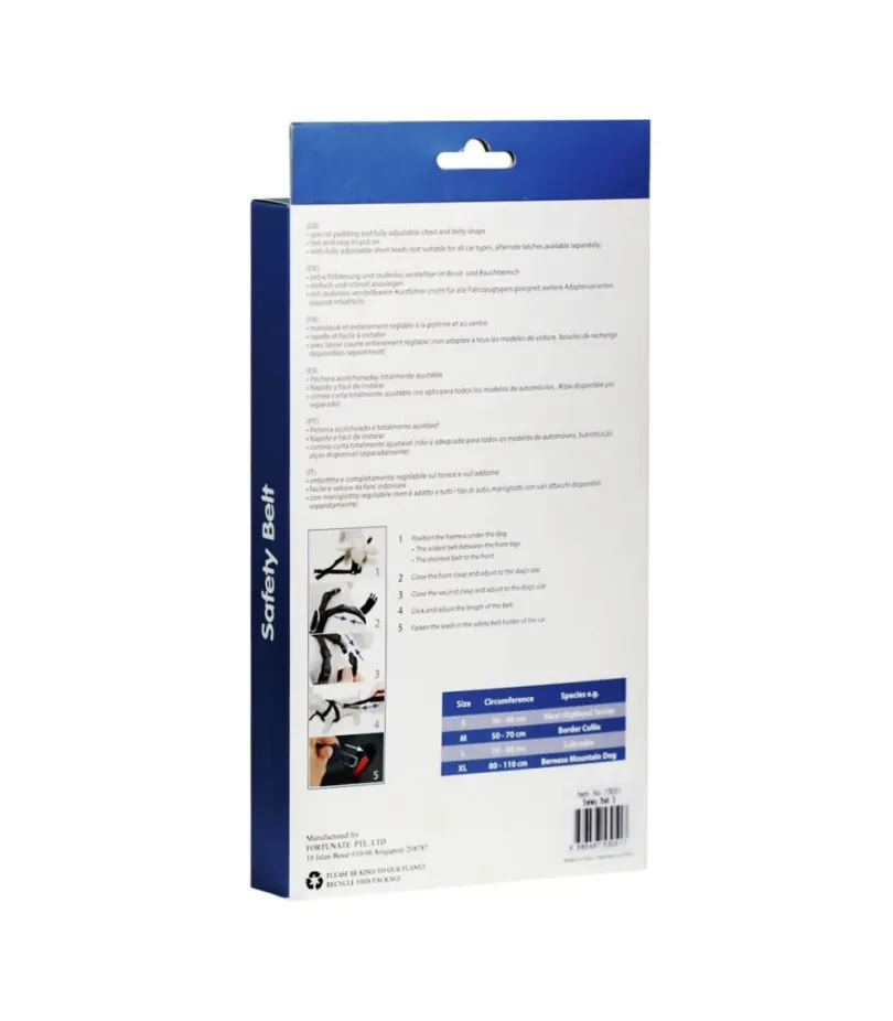 Pawise Arnes y Cinturon de Seguridad Medium