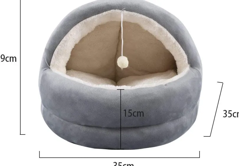 Pawise Cama Iglú Color Cafe para Gatos
