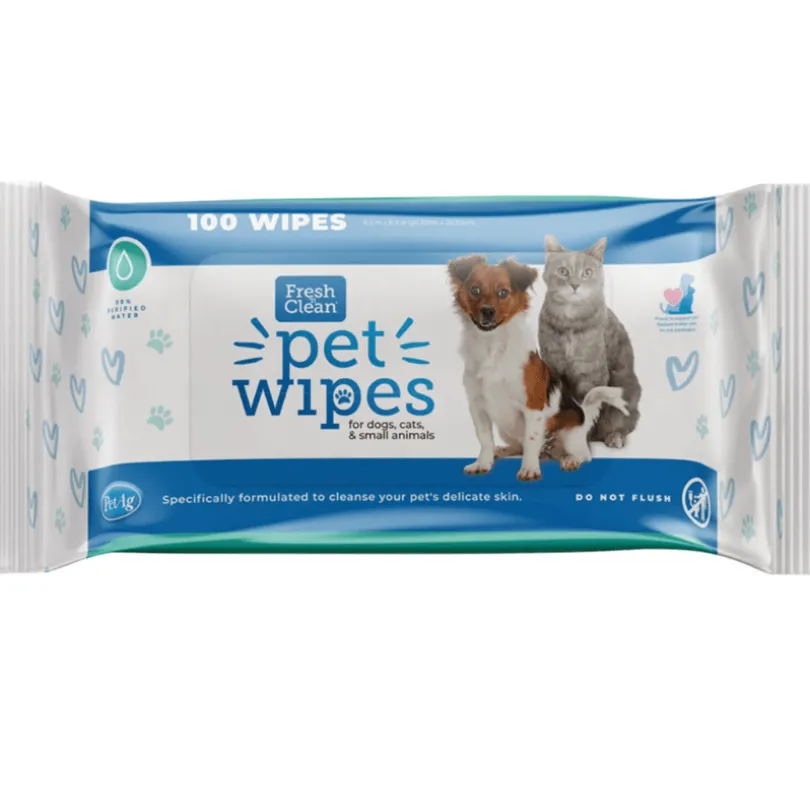 PetAg Fresh Clean Wee Wipes 100 Unidades