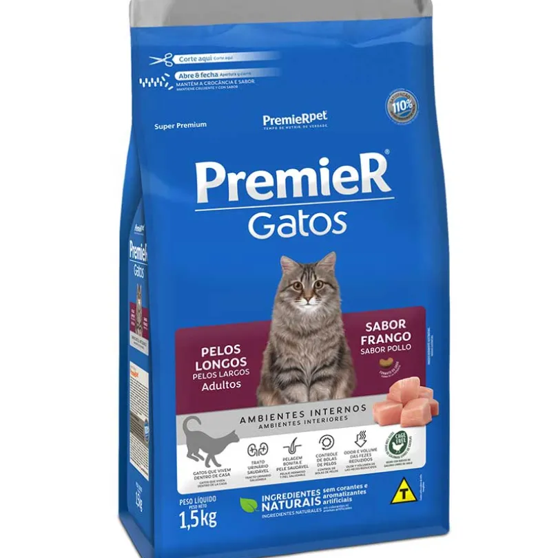 PremieR Gatos Adultos de Pelo Largo 1.5kg