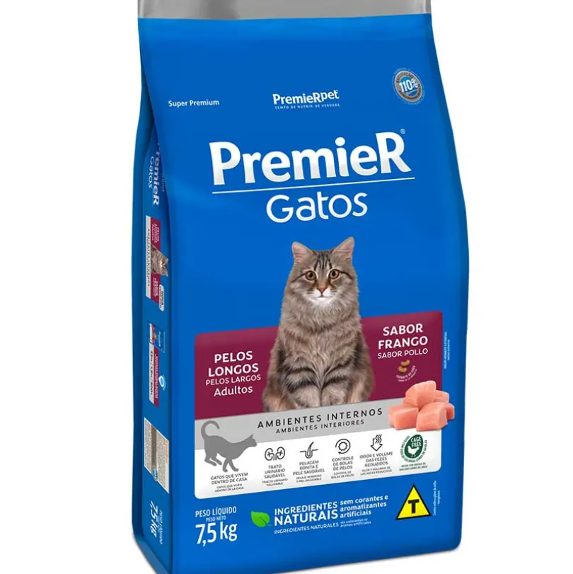 PremieR Gatos Adultos de Pelo Largo 7.5kg