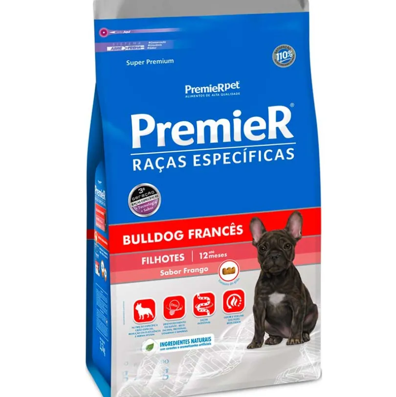 PremieR Razas Específicas Perros Cachorros Bulldog Francés Pollo 2,5kg