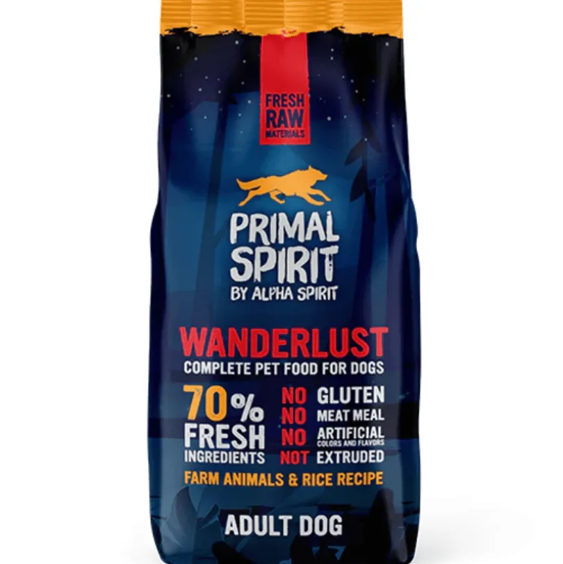 Primal Spirit Dog Wanderlust 1kg