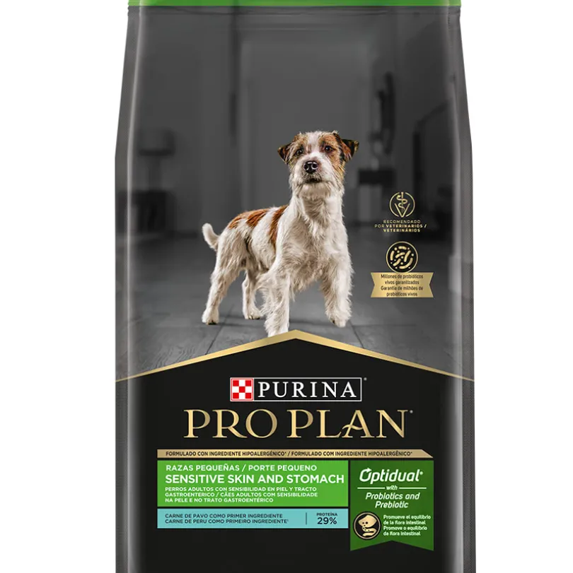 PRO PLAN® Para Perros Sensitive Skin and Stomach Pavo Razas Pequeñas 3kg