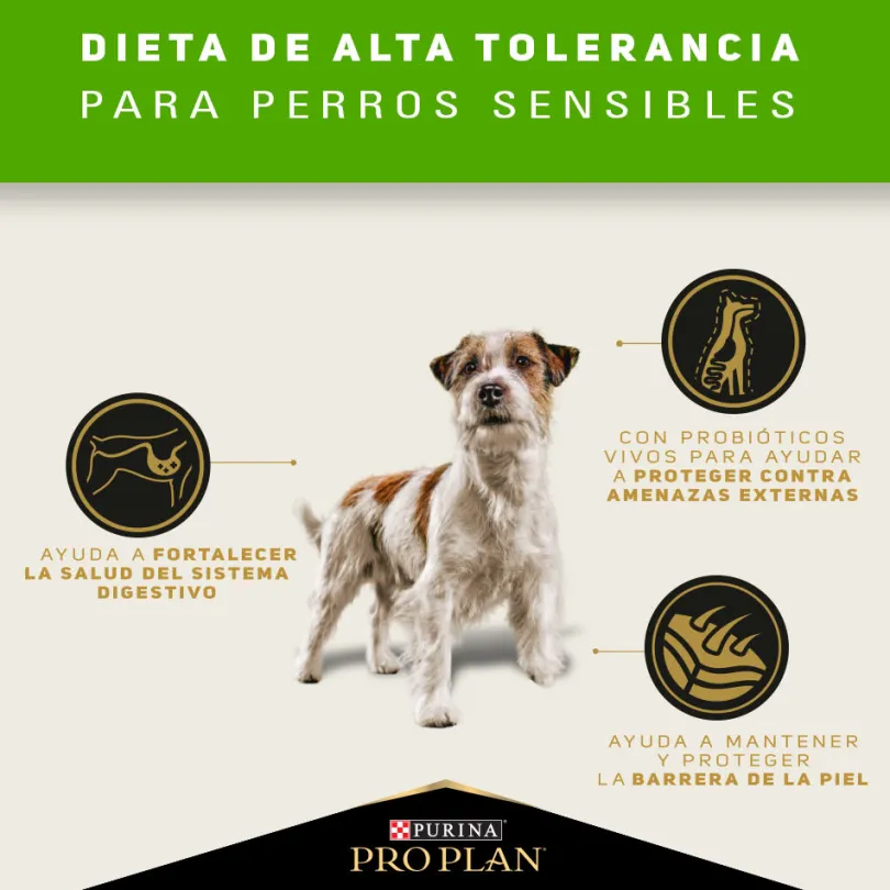 PRO PLAN® Para Perros Sensitive Skin and Stomach Pavo Razas Pequeñas 3kg