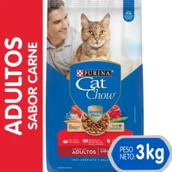 Purina Cat Chow Adultos Carne con Defense Plus 3kg